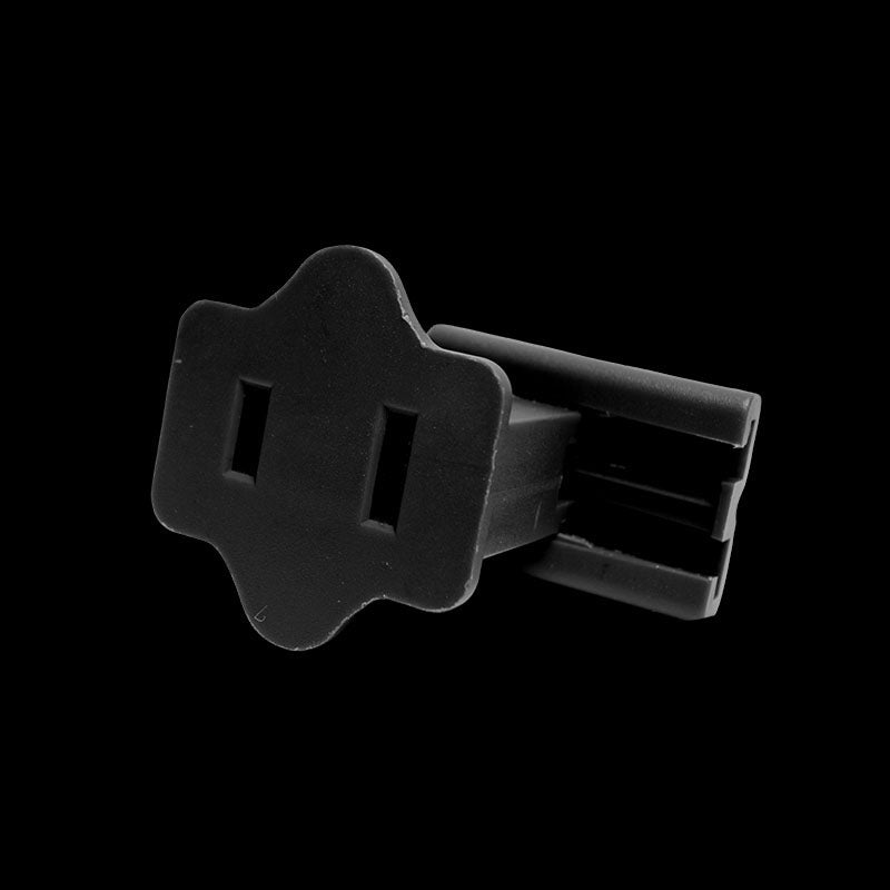 Female Slide Plug SPT-1 – Case of 500 – Black