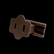 Female Slide Plug SPT-1 – Case of 500 – Brown