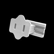 Female Slide Plug SPT-1 – Case of 500 – White