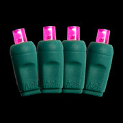 Minleon 100L LED 5mm 6" Spacing (50') – Case of 24 – Pink