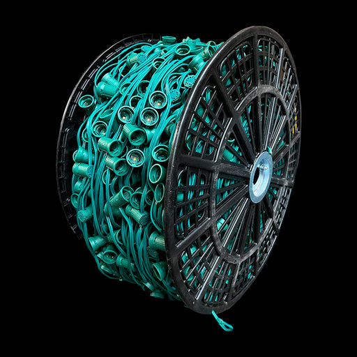 C7 SPT-1 Socket Cord 1000' Cord 12" – Green
