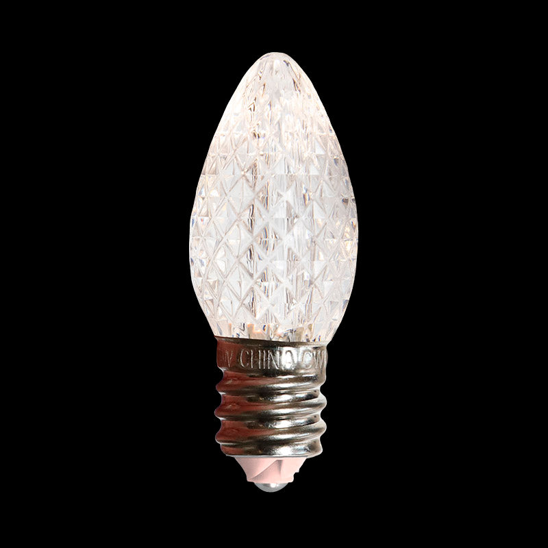 C7 LED Faceted Bulb – Case of 1000 – Pure White