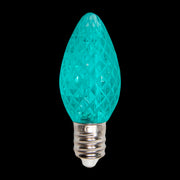 C7 LED Faceted Bulb – Case of 1000 – Teal