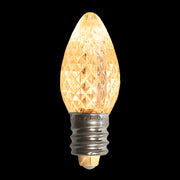 C7 LED Faceted Bulb – Case of 1000 – Traditional Warm White