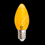 C7 LED Faceted Bulb – Case of 1000 – Yellow