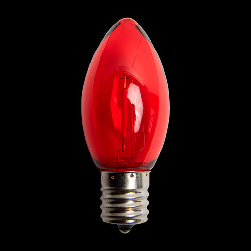 C9 Filament Bulb – Case of 500 – Red