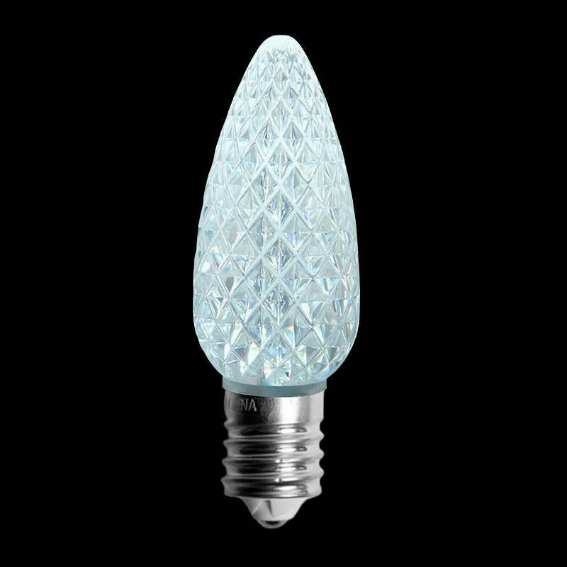 C9 LED V2 Faceted Bulb – Case of 500 – Cool White