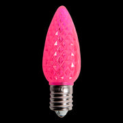 C9 LED V2 Faceted Bulb – Case of 500 – Pink