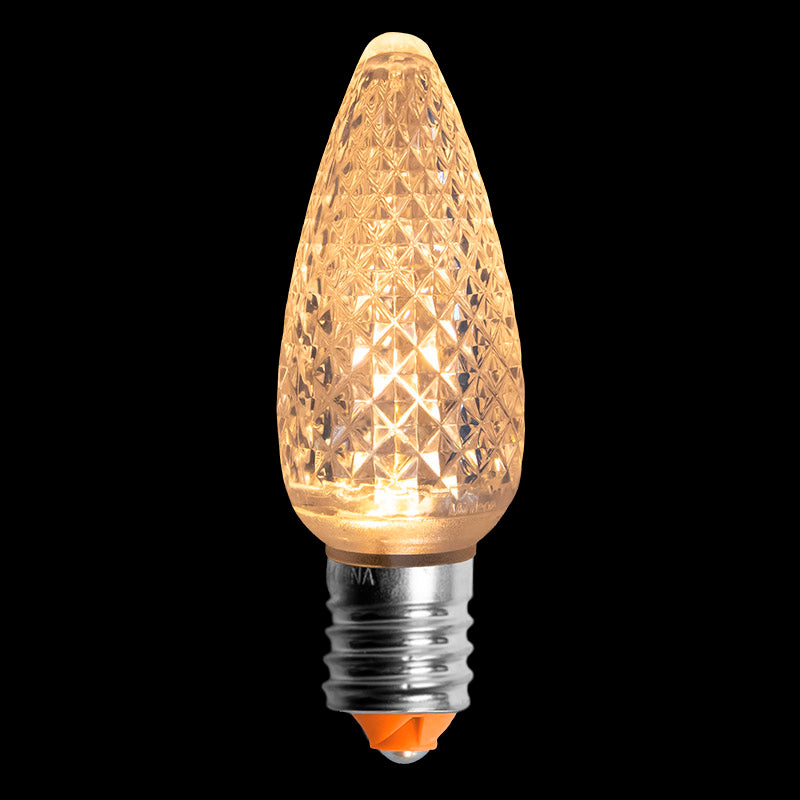 C9 LED V2 Faceted Bulb – Case of 500 – Warm White 2600