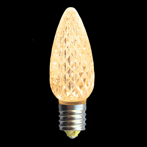 C9 LED V2 Faceted Bulb – Case of 500 – Traditional Warm White