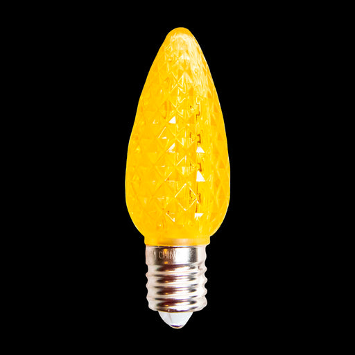 C9 LED V2 Faceted Bulb – Case of 500 – Yellow
