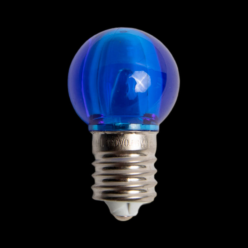 G30 LED Transparent Bulb – Case of 500 – Blue