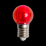 G30 LED Transparent Bulb – Case of 500 – Red