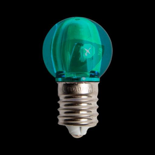 G30 LED Transparent Bulb – Case of 500 – Teal