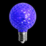 G50 LED Faceted Bulb – Case of 250 – Blue