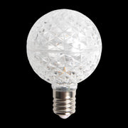 G50 LED Faceted Bulb – Case of 250 – Pure White