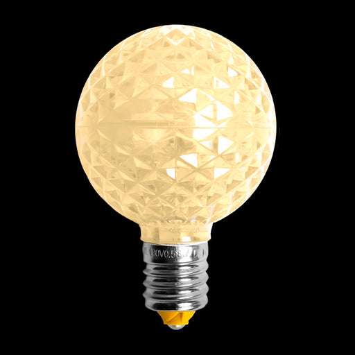 G50 LED Faceted Bulb – Case of 250 – Sun Warm White