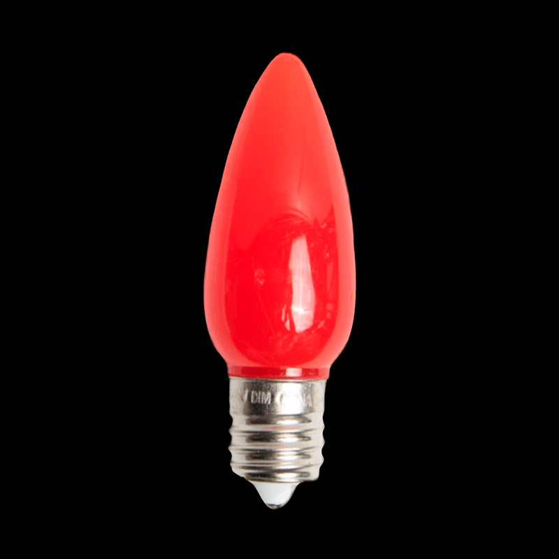C9 Opaque Bulb – Case of 500 – Bulb Red