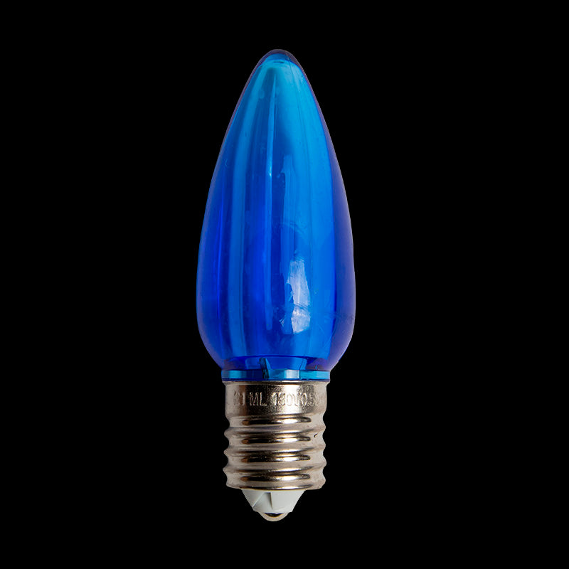 C9 Transparent Bulb – Case of 500 – Bulb Blue