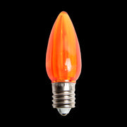 C9 Transparent Bulb – Case of 500 – Bulb Orange