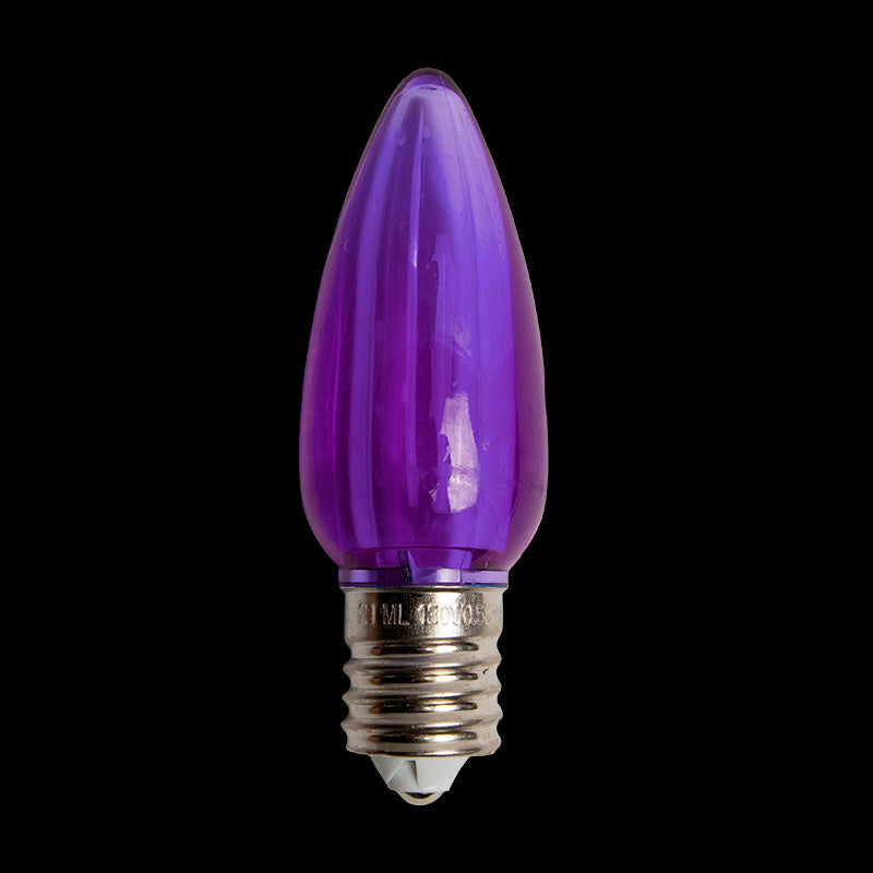 C9 Transparent Bulb – Case of 500 – Bulb Purple