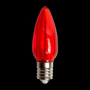 C9 Transparent Bulb – Case of 500 – Bulb Red