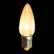 C9 Transparent Bulb – Case of 500 – Warm White