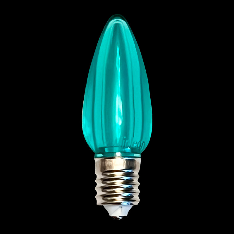 C9 Transparent Bulb – Case of 500 – Bulb Teal