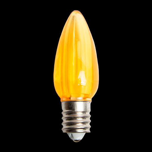 C9 Transparent Bulb – Case of 500 – Bulb Yellow