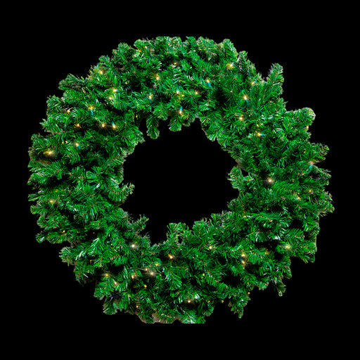 MUSA Wreath 36" Pre-lit Sun Warm White – Case of 2 – Default Title