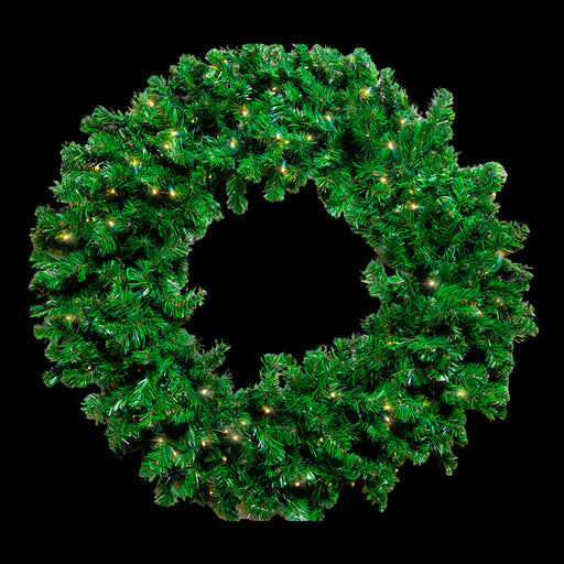 MUSA Wreath 48" Pre-lit Sun Warm White – Case of 2 – Default Title