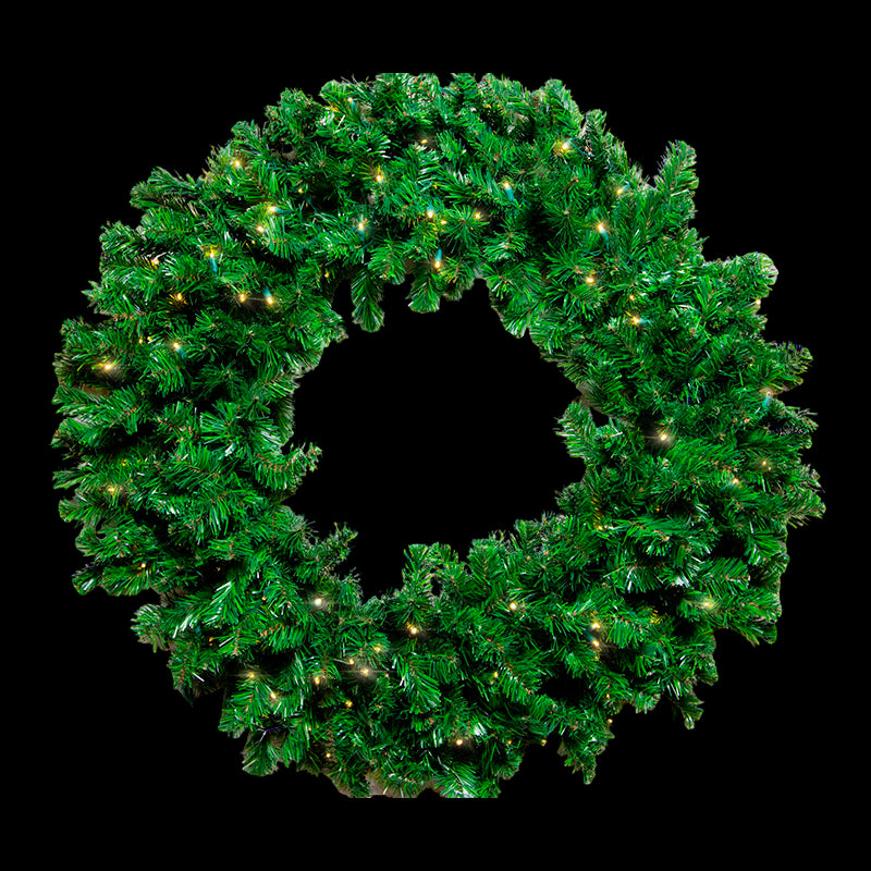 MUSA Wreath 60" Pre-lit Sun Warm White – Default Title