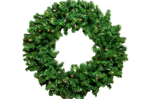 MUSA Wreath 96" Pre-lit Sun Warm White – Default Title